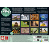 Puzzle - EDUCA - Battle Jr Natura - 12 puzzles - 42 pieces - Theme nature - Pour enfants a partir de 7 ans