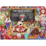 Puzzle - EDUCA - Boutique de Glaces - 500 pieces - 48x34 cm - a partir de 10 ans - Mixte
