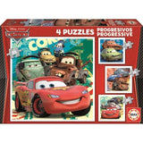 Puzzle progressif CARS - Garçon et Fille - A partir de 3 ans - Dessins animés et BD
