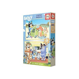 Puzzle en bois Bluey EDUCA - 50 pieces - Dessins animÈs et BD - Pour enfants de 4 ans et plus