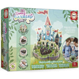 Jeu de construction et de création - EDUCA - 3D Dream Gardens 2In1 - Chateau