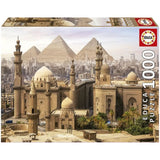 Puzzle Architecture et monument - EDUCA - Le Caire, …gypte - 1000 pieces - Multicouleur