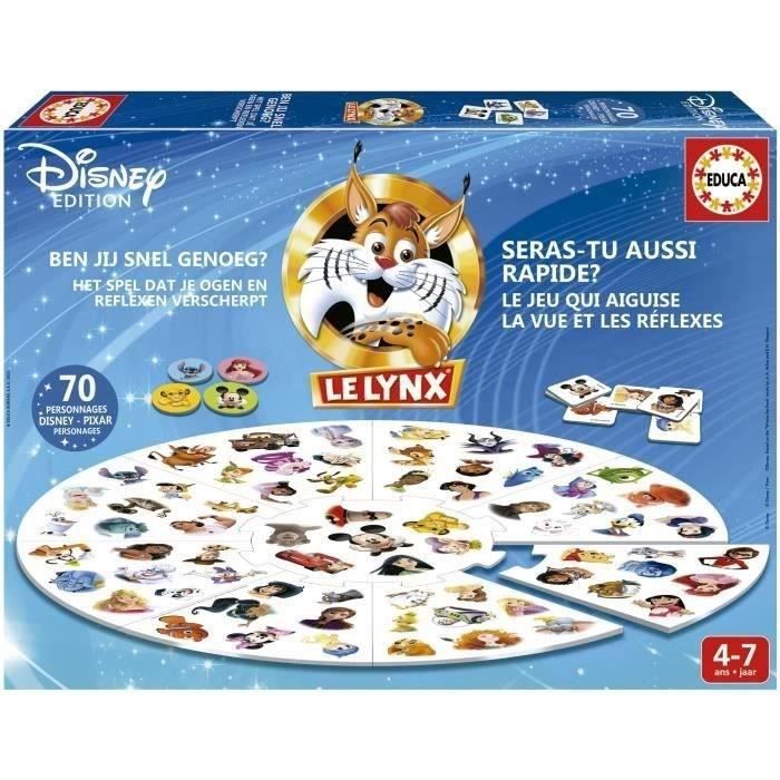 Jeu d'images - EDUCA - Lynx Disney 70 Images