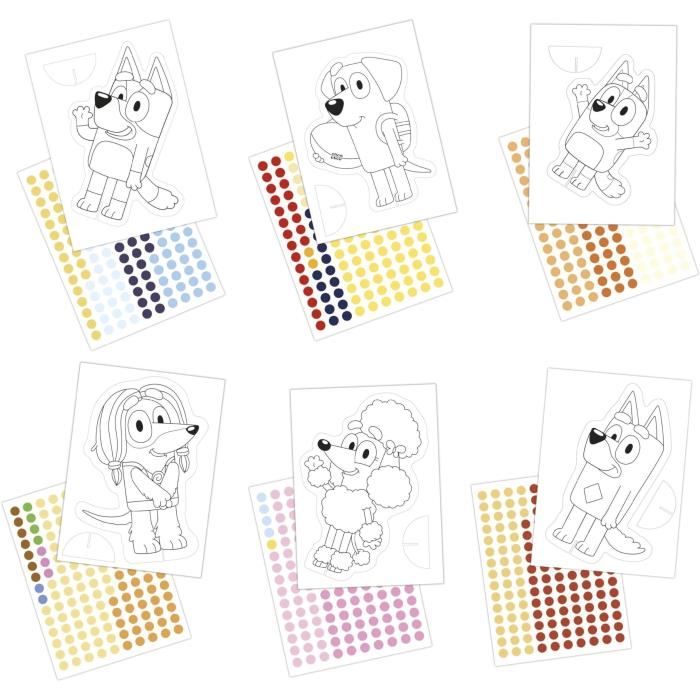 Set créatif - EDUCA - Bluey Creative Activity Set  3D