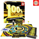100% Logique La Réponse est sous vos yeux, Jeu de société, Adapté de l'émission TV, des 8 ans, Educa