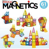 Jeu éducatif - EDUCA Magnetics - Construction 3D magnétique avec 61 pieces pour enfants des 3 ans
