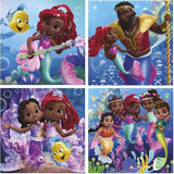 Puzzles progréssifs - EDUCA - Ariel - 12+16+20+25 pieces