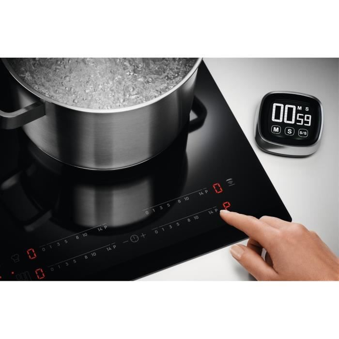 Plaque a Induction - ELECTROLUX - EIV66453I - 4 Foyers - 7350 Watts - Verre Trempé