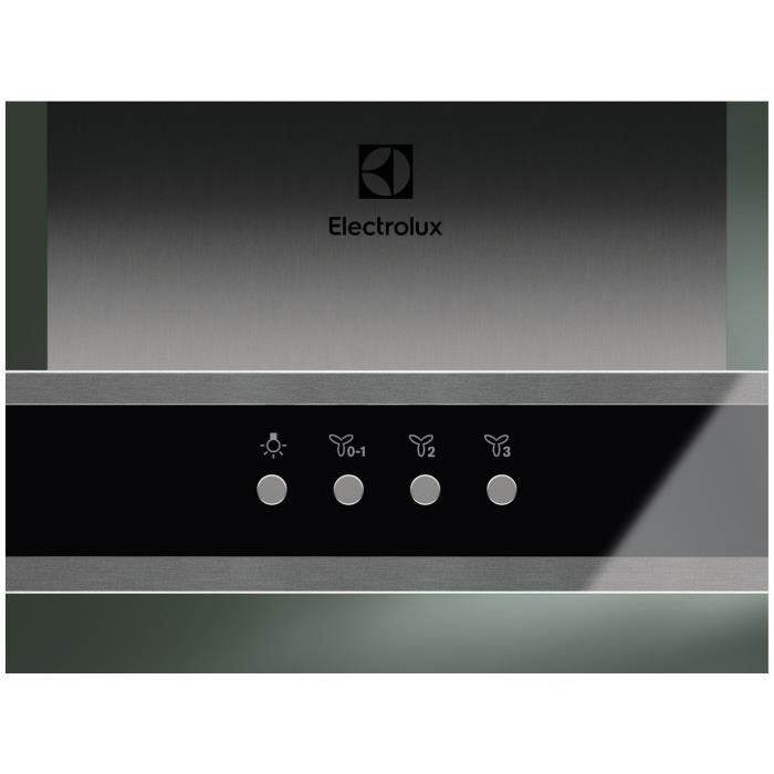 Hotte décorative - ELECTROLUX - LFT429X - Inox - 3 vitesses - 89,8 cm
