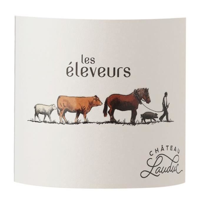 Château Lauduc Les éleveurs 2024 Bordeaux - Vin rosé de Bordeaux - Bio