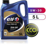 Huile moteur - ELF - Evolution FULL-TECH R 5W-30 - 5L