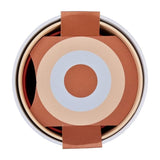ELHO Pots de fleur Lex Pott - Set 14 cm - Bleu Rose Orange - L 14 x W 13.8 x H 12 cm - Intérieur - 100% recyclé