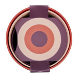 ELHO Pots de fleurs Lex Pott - Set 14 cm - Rouge Rose Violet - L 14 x W 13.8 x H 12 cm - Intérieur - 100% recyclé