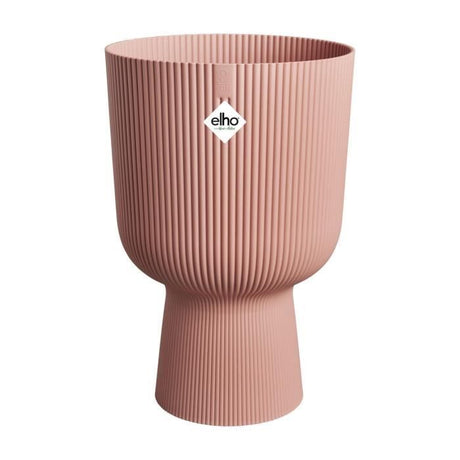 ELHO Pot de fleurs Vibes Fold Coupe - Rose - Ř 29.5 x H 45 cm - Intérieur - 100% recyclé