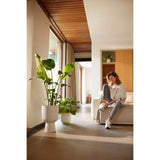 ELHO Pot de fleurs Vibes Fold Coupe - Blanc - Ø 29.5 x H 45 cm - Intérieur - 100% recyclé