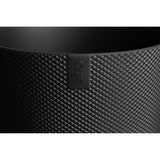 ELHO Pot de fleurs Jazz Rond - Noir - Ø 26 x H 24 cm - Intérieur - 100% recyclé