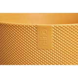 ELHO Pot de fleurs Jazz Rond - Jaune - Ø 34.5 x H 32 cm - Intérieur - 100% recyclé