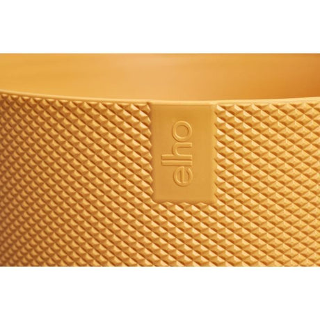 ELHO Pot de fleurs Jazz Rond - Jaune - Ř 34.5 x H 32 cm - Intérieur - 100% recyclé