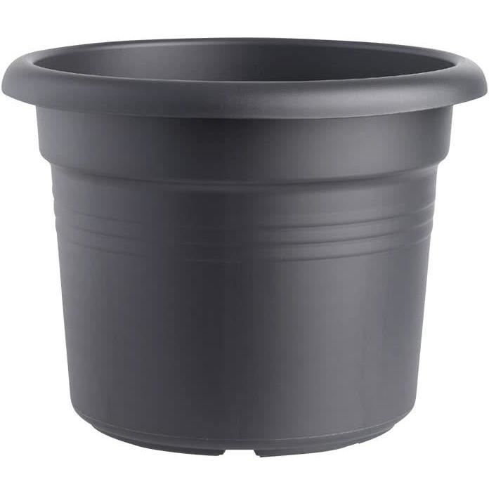 ELHO Pot de fleurs Rond GREEN BASICS - Plastique  - Ø43,8 x H33,8 cm - Terre cuite doux