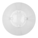 ELHO Pot de fleurs rond Brussels avec roues - Ø 47 x H 44 cm - Intérieur - 100% recyclé - Blanc