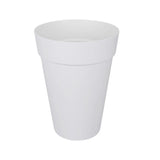 ELHO Pot de fleurs Rond Loft Urban - Ř 34 x 45,6 cm - 23 l - Blanc
