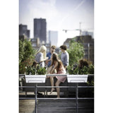 ELHO Balconniere Loft Urban Allin1 - L 49 x W 27 x H 21 cm - Balcon, extérieur - 100% recyclé - Blanc