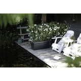 ELHO Jardiniere Green Basics XXL - L 29,5 x W 59,2 x H 27,7 cm - Extérieur - Vivre noir