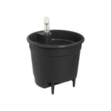 ELHO Pot de fleurs Self-watering Insert 28 living - Ø27,7 x H25,5 cm - Noir