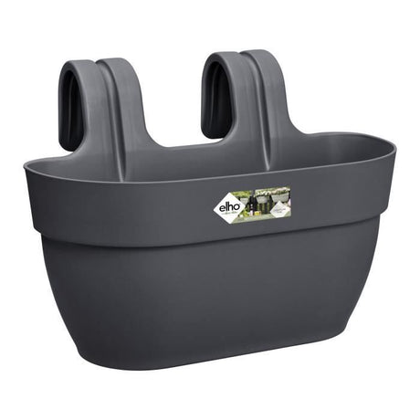 ELHO Balconniere Vibia Campana Easy Hanger Medium - L 24.1 x W 36 x H 26.5 cm - Noir - Avec réserve d'eau
