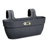 ELHO Balconniere Vibia Campana Easy Hanger Large -  7,5 L - 46 x 24 x 26,5 cm - Anthracite