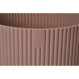 ELHO Pot de fleurs Rond VIBES - Ø25 x H23cm - Plastique - Rose poudré