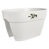 ELHO Balconniere Vibia Campana Flower Bridge 40 - 26x39x22cm - Balcon extérieur - Blanc soie