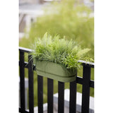 ELHO Balconniere GREENVILLE EASY BALCONY - L 21.2 x W 52 x H 19.4 cm - Leaf Green