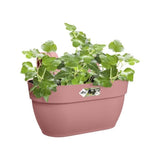 ELHO Pot de fleurs/Balconniere Vibia Campana Easy Hanger Medium - Balcon extérieur - L 24.1 x W 36 x H 26.5 cm - Rose Poussiere