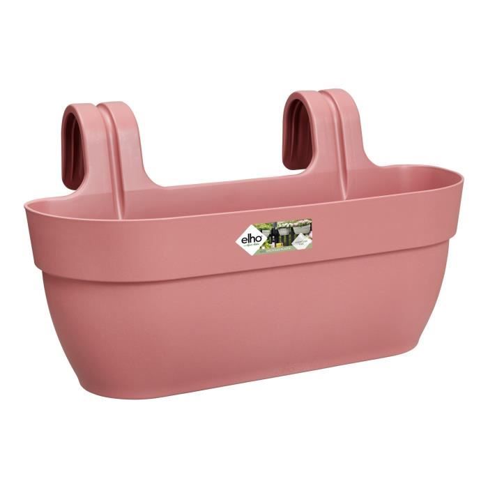 ELHO Pot de fleurs/Balconniere Vibia Campana Easy Hanger Large - Balcon extérieur - L 24.1 x W 46 x H 26.5 cm - Rose Poussiere