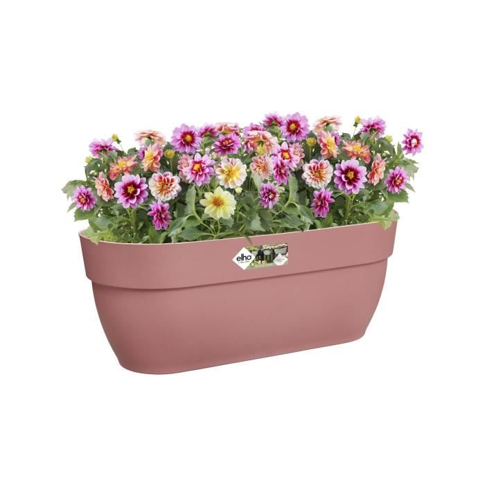 ELHO Pot de fleurs/Balconniere Vibia Campana Easy Hanger Large - Balcon extérieur - L 24.1 x W 46 x H 26.5 cm - Rose Poussiere