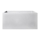 ELHO Bac a fleurs Vivo Next Long 80 - L 78 x W 39 x H 38 cm - Intérieur,Extérieur - 100% recyclé - Gris