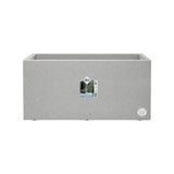 Elho Bac a fleurs Vivo Next Long 60 - L 59 x W 30 x H 29 cm - Intérieur,Extérieur - 100% recyclé - Gris