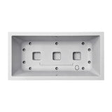 Elho Bac a fleurs Vivo Next Long 60 - L 59 x W 30 x H 29 cm - Intérieur,Extérieur - 100% recyclé - Gris