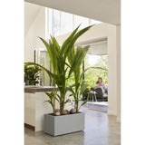 Elho Bac a fleurs Vivo Next Long 60 - L 59 x W 30 x H 29 cm - Intérieur,Extérieur - 100% recyclé - Gris