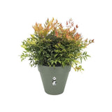 ELHO Pot de fleurs Loft Urban - Plastique - Réservoir - Ø48,5x 44,5cm - Vert