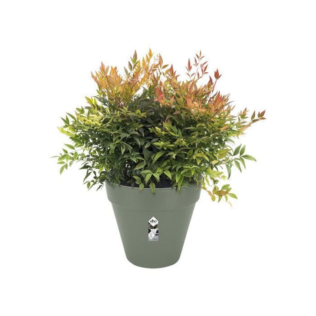 ELHO Pot de fleurs Loft Urban - Plastique - Réservoir - Ř48,5x 44,5cm - Vert