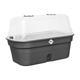 ELHO Bac a culture Green Basics Allin1 Large - L 39 x B 23 x H 15 cm - culture et récolte - 100% recyclé - Noir