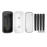 ELHO Noa Potager sur pied - L 79 x W 39 x H 94 cm - culture et récolte - 100% recyclé - Noir