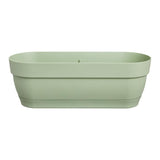 ELHO Balconniere ovale Vibia Campana - Plastique - Réservoir - 50 x 18,2 H 17 cm - Vert