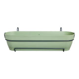ELHO Balconniere Vibia Campana Allin1 70 - L 70 x W 26 x H 17 cm - Balcon - 100% recyclé - Vert