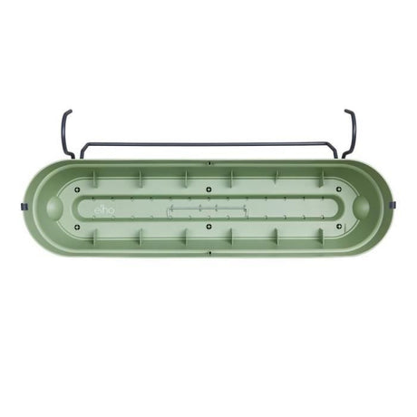 ELHO Balconniere Vibia Campana Allin1 70 - L 70 x W 26 x H 17 cm - Balcon - 100% recyclé - Vert