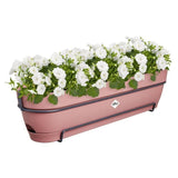 ELHO Balconniere Vibia Campana - Plastique - Réservoir - 70 x 26 x H17,7 cm - Rose Poussiere