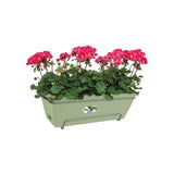 ELHO Balconniere Barcelona Allin1 - L 50 x B 28 x H 19 cm - Balcon, extérieur - 100% recyclé - Vert