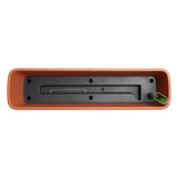 ELHO Balconniere Noa Xl - L 78 x W 20 x H 18 cm - Balcon,extérieur - 100% recyclé - Marron